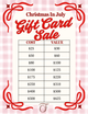 Christmas In July Gift Card Sale