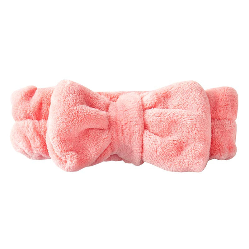 Plush Bow Headband
