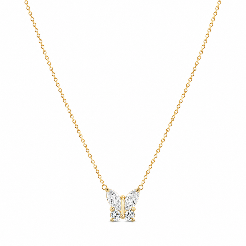 CK Butterfly Necklace