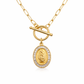 Sacred Paperclip Necklace | Mother Mary