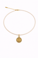 Sacred Pearl Necklace | Miraculous Mary — Classic