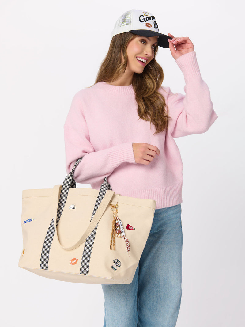 Shiraleah Gameday Tote | Natural