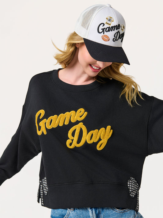Shiraleah "Game Day" Trucker Hat | Black