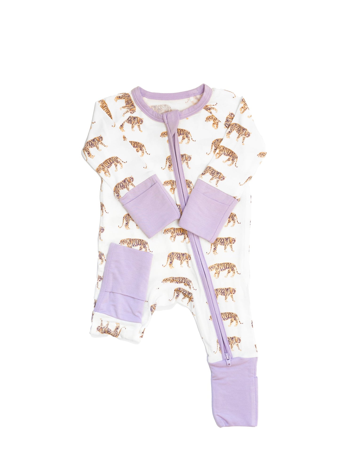 Tigers Long Sleeve Romper