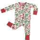 Holiday Bows Footie