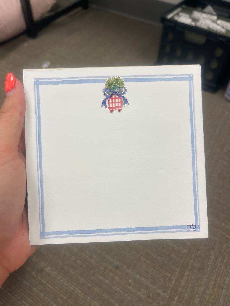 Chunky Topiary Note Pad