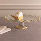 Gold Ruffle Cake Stand