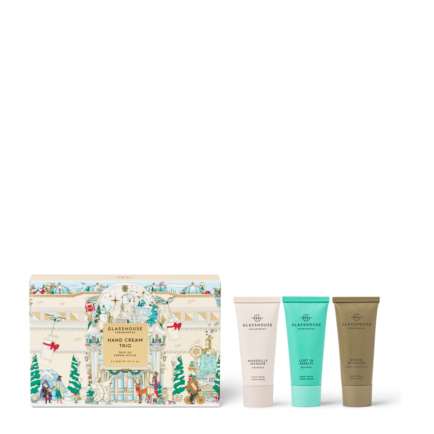 Glasshouse Christmas Hand Lotion Set