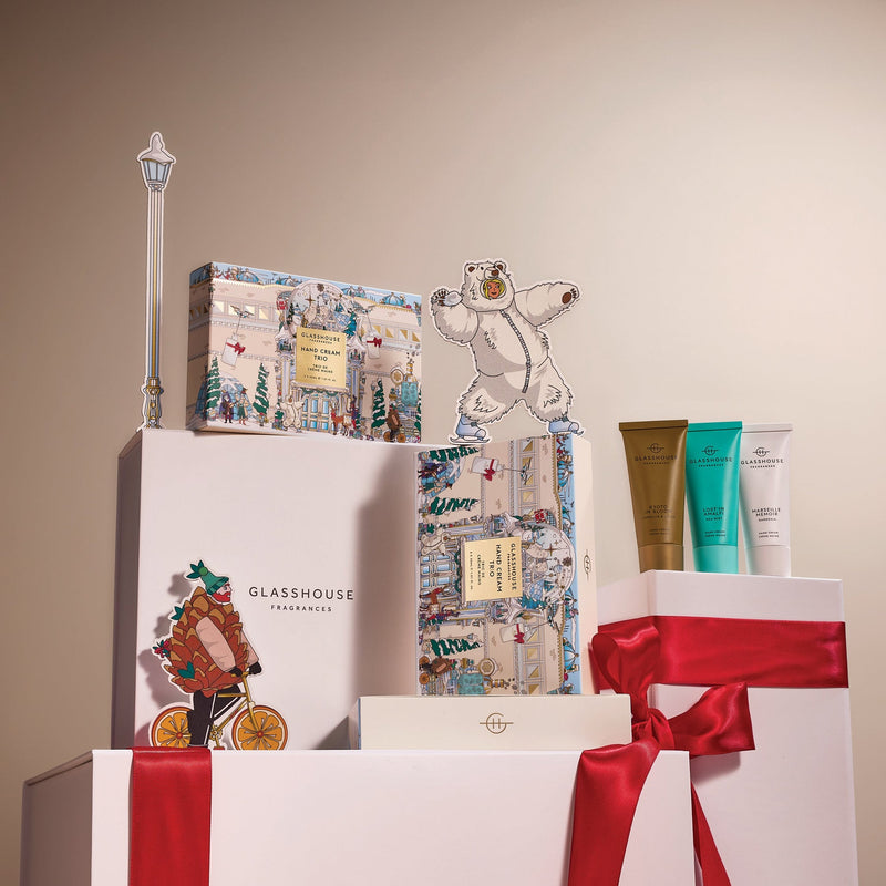 Glasshouse Christmas Hand Lotion Set