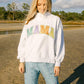 Queen of Sparkles MAMA Sweatshirt Grey