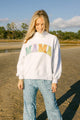 Queen of Sparkles MAMA Sweatshirt Grey