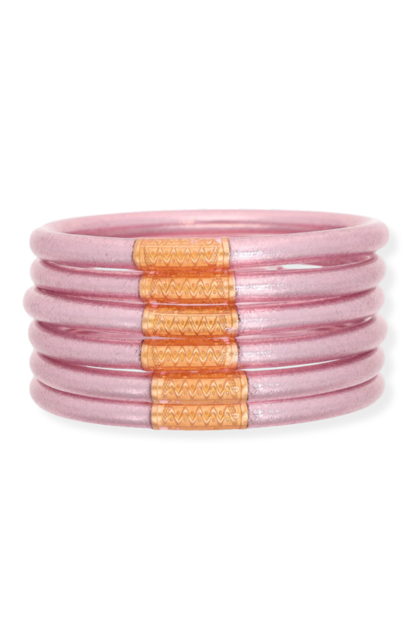 All Weather Bangle -Icey Rose