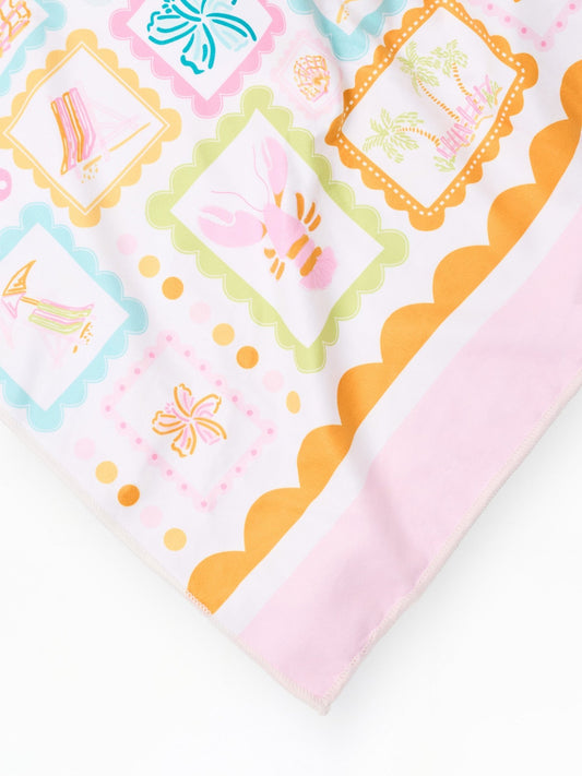 Mary Square Beach Towel - Thumbnail 3