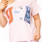 Queen of Sparkles Light Pink USA Tee
