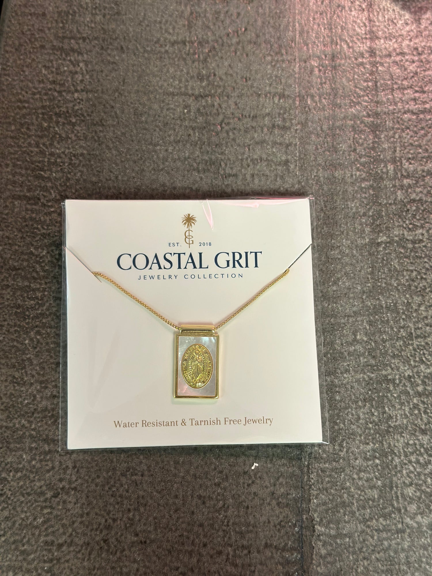Coastal Grit Mother Glory Necklace