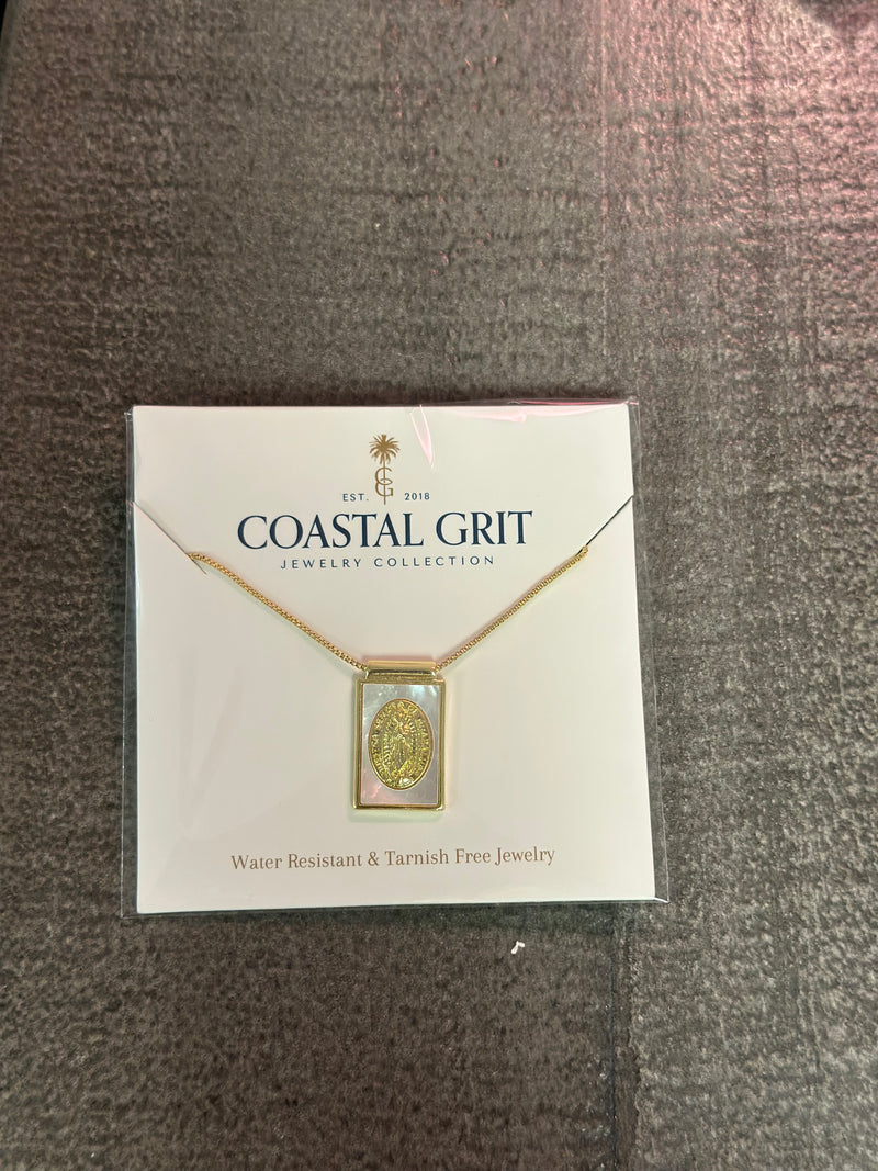 Coastal Grit Mother Glory Necklace