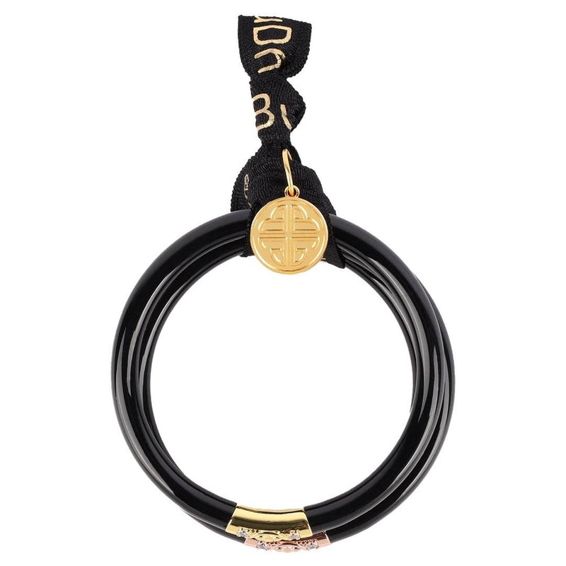 Three Kings All Weather Bangle - Black