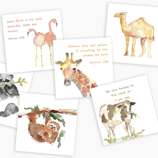 Anne Neilson Childrens Scripture Cards with Stand