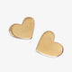 Bella Large Heart Studs