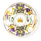 Chip & Dip Serving Platter- Mardi Gras Mask