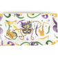 Mardi Gras Mask Small Platter