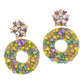 Mardi Gras Earrings