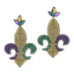 Mardi Gras Earrings