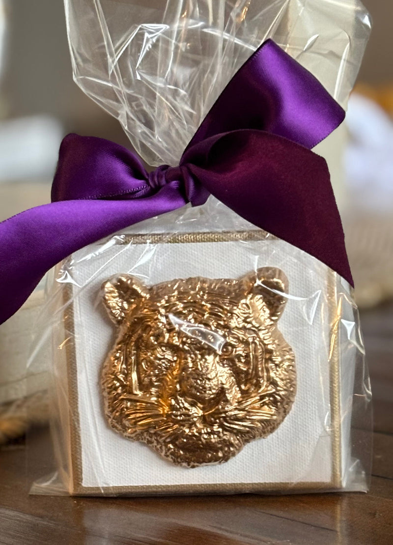 Gold Tiger Canvas Art