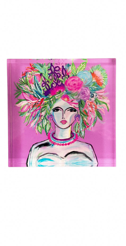 Elpis Acrylic Block for American Cancer Society