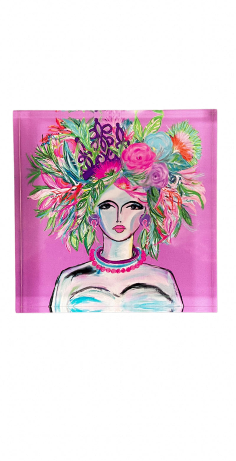 Elpis Acrylic Block for American Cancer Society