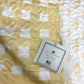 Ida Mae Light Yellow Plaid Baby Quilt