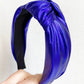 Blue Metallic Headband