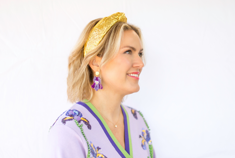 Gold Shimmer Headband