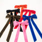 Velvet Bow Clip