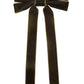 Velvet Bow Clip