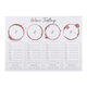 Wine Tasting Placemats