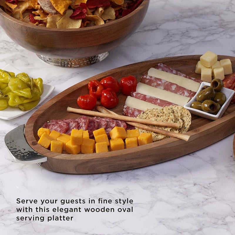 Hammersmith & Wood Oval Platter