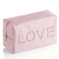 LOVE Zip Pouch (Blush)