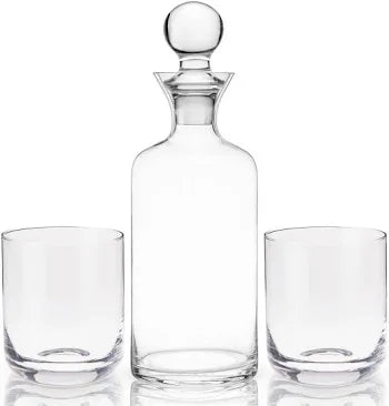 Modern 3 Piece Decanter Set