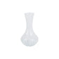 Nuvola White Small Fluted Vase