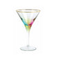 Rainbow Martini Glasses