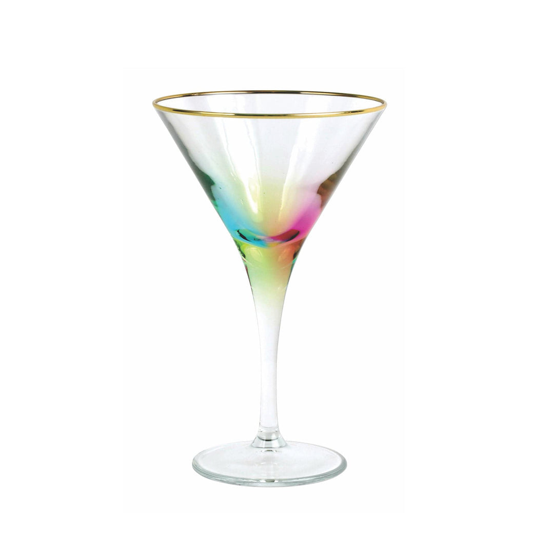 Rainbow Martini Glasses