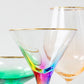 Rainbow Martini Glasses
