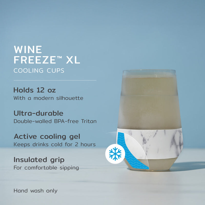 Wine Freeze XL Set of 2 (Marble) by HOST