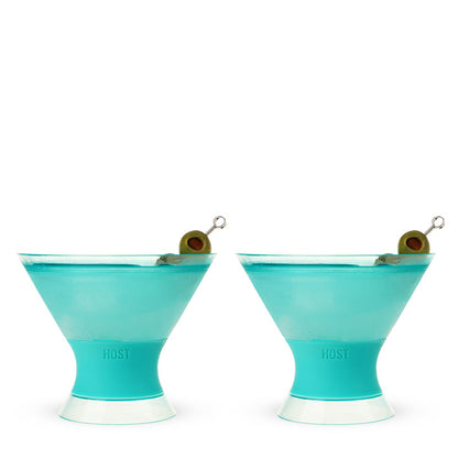 Martini Glass Freeze Set of 2
