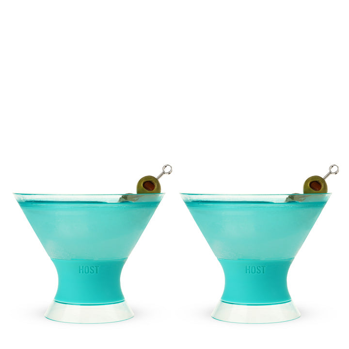 Martini Glass Freeze Set of 2