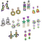 Mardi Gras Earrings