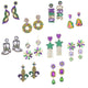 Mardi Gras Earrings
