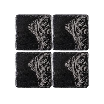 Selbrae House Slate Coaster Set