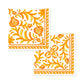 Sicily Cocktail Napkins & Cheese Knife